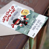 Ninja Party Invitations with Envelopes - (Pack of 20)