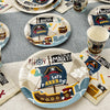 Pirate Birthday Plates, Cups and Napkins (Serves 24)