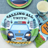 Police Birthday Plates, Cups and Napkins (Serves 24)