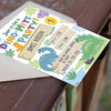 Dinosaur Birthday Party Invitations with Envelopes - (Pack of 20)