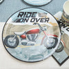 Motorcycle Birthday Plates, Cups and Napkins (Serves 24)